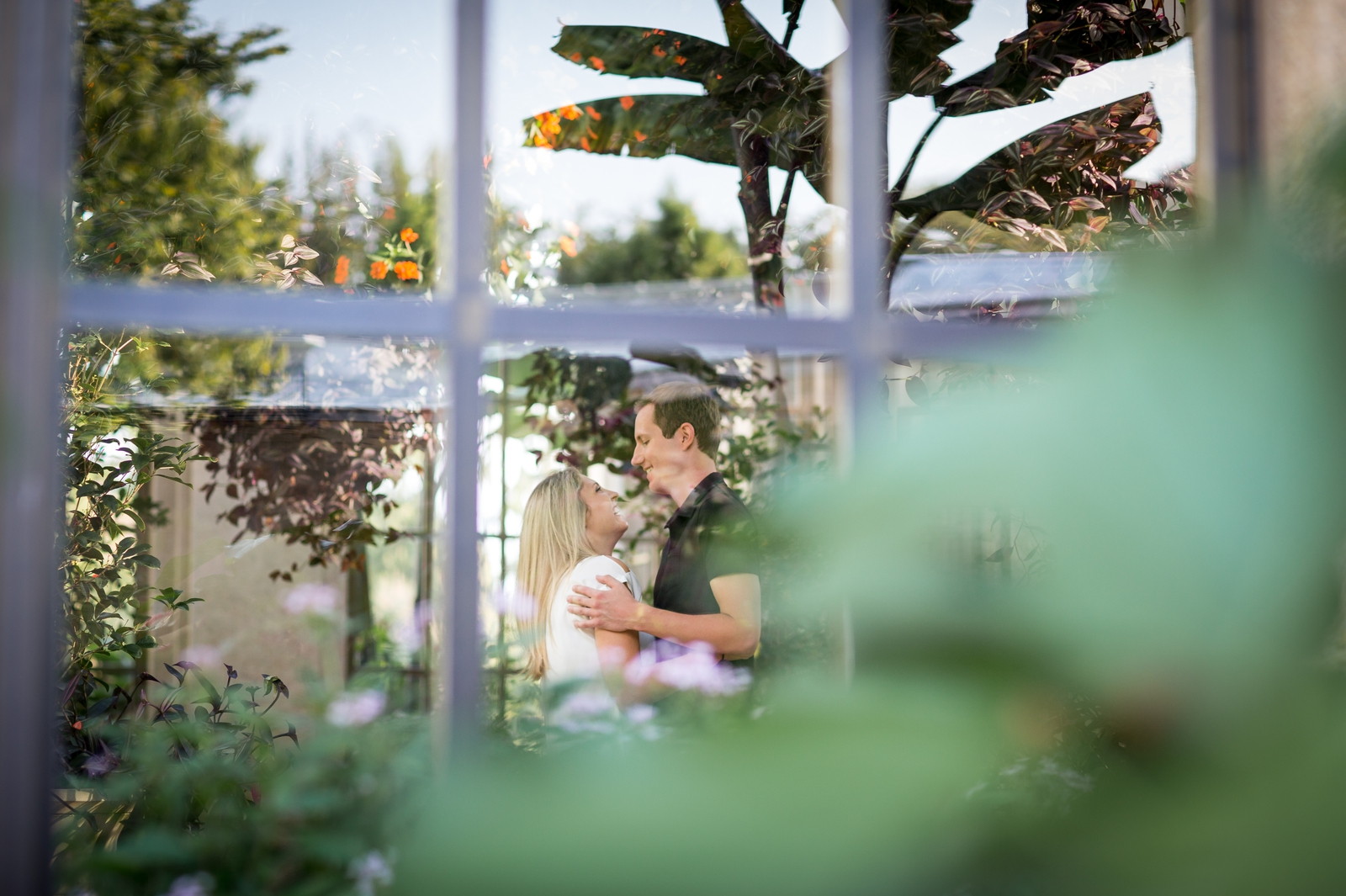Longwood Gardens Kennett Square Engagement Photography